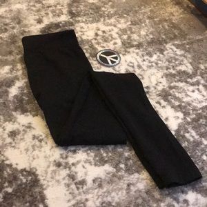 Ebb and flow black spandex in small/medium